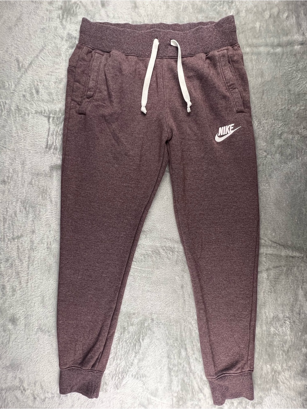 Nike Joggers Sweatpants Pants Mens Medium NSW Heritage French Terry 928441-652